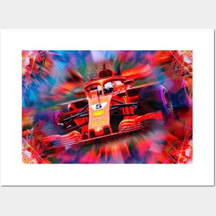 Vettel Posters and Art